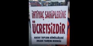 İhtiyaçlılara 2 Ton Meyve-sebze Ali Nurlu’nun başkanı olduğu Hatay Toplum