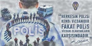 Hatayspor’dan Polis’e Kutlama