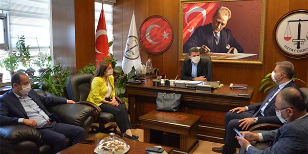 Milletvekili Güzelmansur, Baro Başkanı Av.Dönmez’i ziyaret etti, gündemi değerlendirdi: CHP