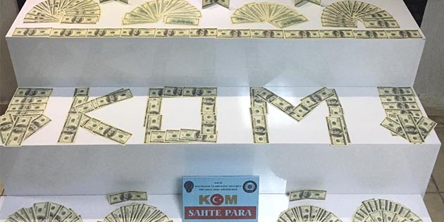 358 Adet 100’lük sahte dolar ele geçirdi, 2 Gözaltı Hatay