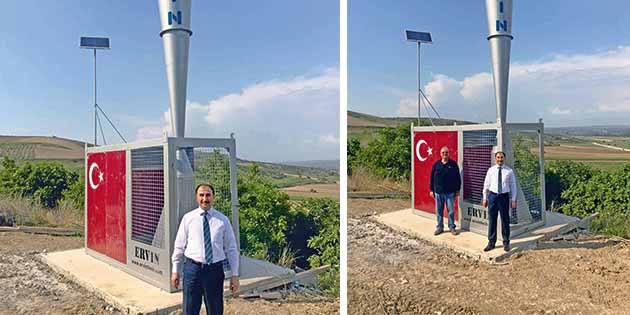 İlimizde ilk defa Altınözü’nde kurulan sistem, ses bombası atarak, doluyu