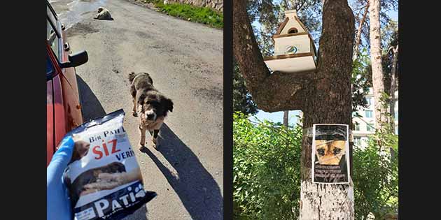 Antakya Büyük Park’ın girişinde,