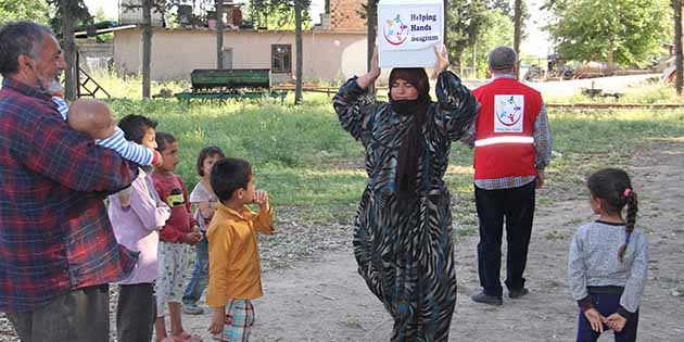 Belçika’dan Kırıkhan’daki Suriyelilere Yardım