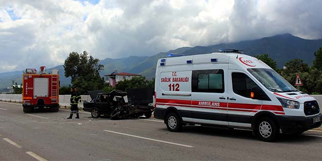 Hassa ilçesinde, kontrolden çıkan