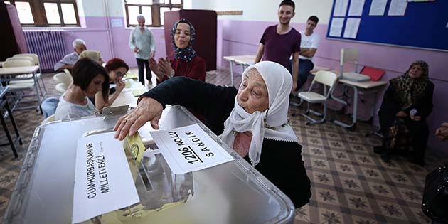 “Bugün seçim olsa…” sorusunda