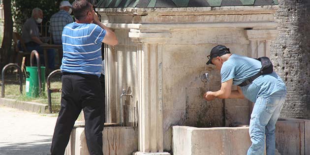 Antakya’da, hem mevsim normallerinin