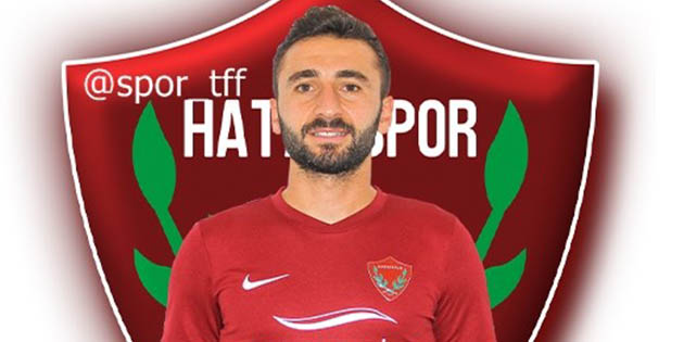 Hatayspor futbolcusu Yusuf, taraftarın