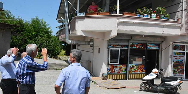 Mahalle ziyaretleri de Gökmeydan Meryem-Ferhat Çolakoğlu Taziye ve Kültür Evi