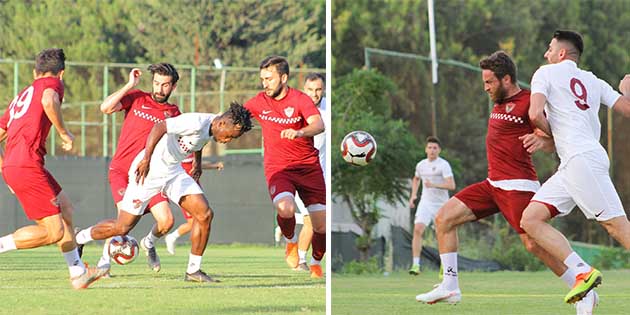 Hatayspor’da, hafta sonu idmanı