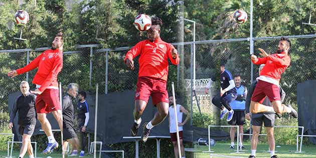 Hatayspor futbolcuları, ligde kalan