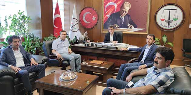 CHP Milletvekili Serkan Topal ile Defne CHP İlçe Başkanı Akın