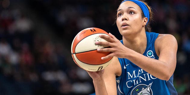 WNBA yıldızı Napheesa Collier,