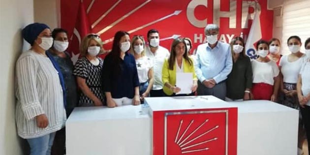 İstanbul Sözleşmesi Güvencemiz CHP Hatay İl Kadın Kolu Başkanı Filiz