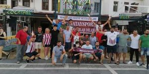 Marmaris’te Hatayspor Bayrakları