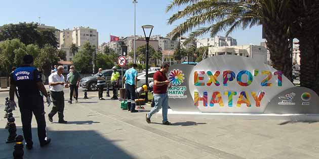 Zabıtadan Maske ve Hijyen Denetimleri Hatay Büyükşehir Belediyesi Zabıta Dairesi