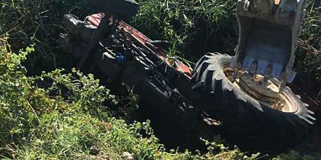 Kırıkhan’da traktör kazası 1 ölü