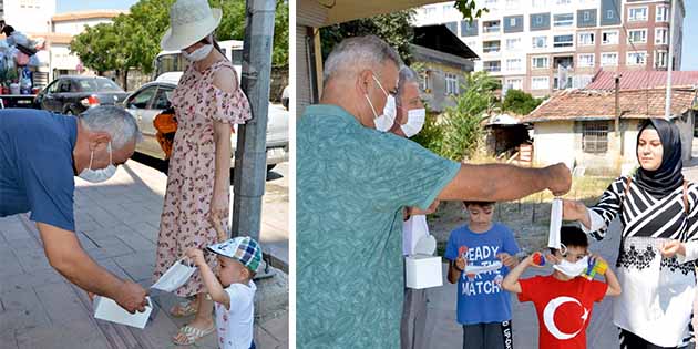 Sağlık çalışanlarına, kurallara uyarak