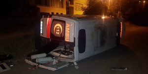 Ambulans Devrildi Yaralı, Yaralandı…