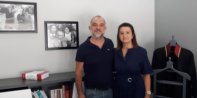 Hatay Barosu’nun yeni genç avukatlarından Burcu Temiz, bürosunu oluşturdu ve