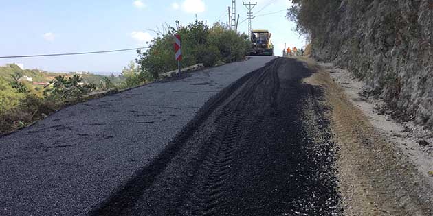 Batıayaz’a Asfalt… Hatay Büyükşehir