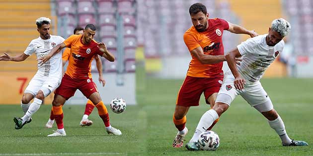 Galatasaray: Fatih, Şener, Donk, Marcao, Saracchi, Taylan, Ömer, Belhanda, Arda,