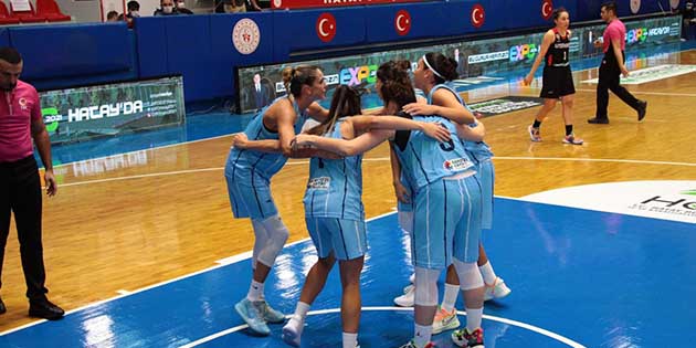 Hatay Büyükşehir Belediyesi Spor Kadın Basketbol Takımı’nın yarın Adana’da oynayacağı