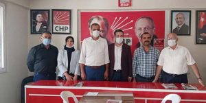 Kırıkhan CHP İlçe Başkanına tebrik ziyaretleri