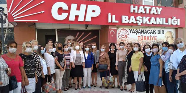 CHP Genel Merkezi’nden, Kadınlar Kolu Genel Başkan Yardımcısı Yasemin Yılmaz,