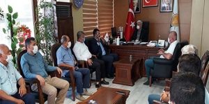 Payaslı Muhtarlar Antakya’da kapı kapı dolaşıyor