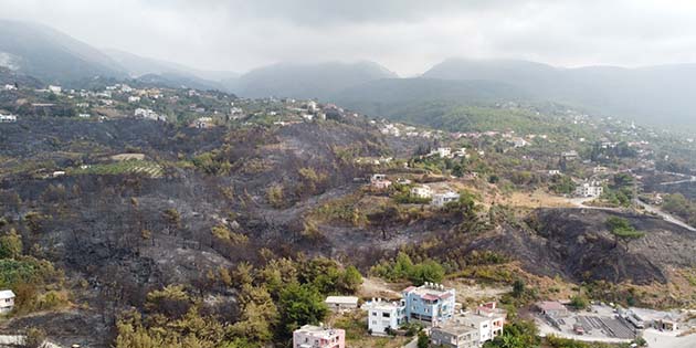 Hatay’ın ilçelerinde son aylarda yaşanan orman yangınlarına kayıtsız kalmayan ve