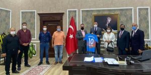 Arsuz Belediyespor Ziyareti Kaymakam’a