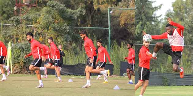 Hatayspor, Pazar günkü Çaykur Rizespor maçı hazırlıklarını sürdürüyor. Perşembe günü