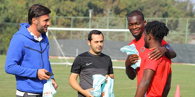 Hatayspor’da, Salı günü futbolcular