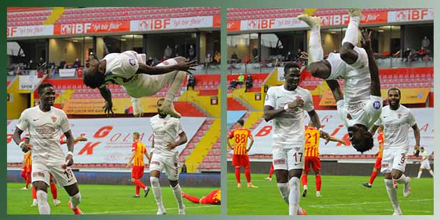 Atakaş Hatayspor’un 1-0 kazandığı