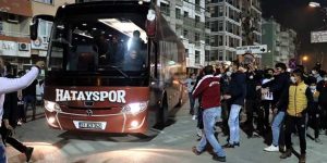 Hatayspor’a Coşkulu Karşılama