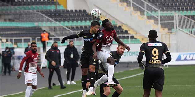 Hatayspor, dün Denizlispor’u deplasmanda,