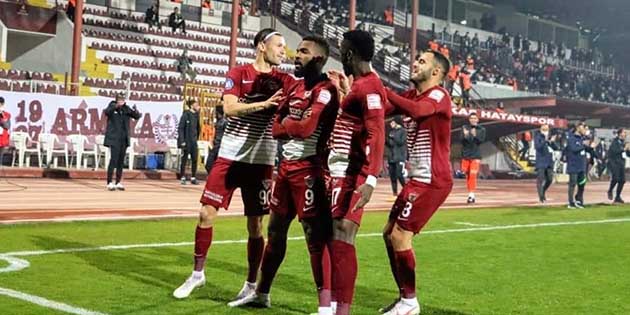 Hatayspor’un, Beşiktaş önünde 1-0