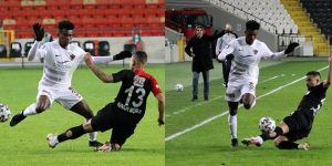 Gaziantep-Hatayspor maçında 2.yarıda oyuna girdi