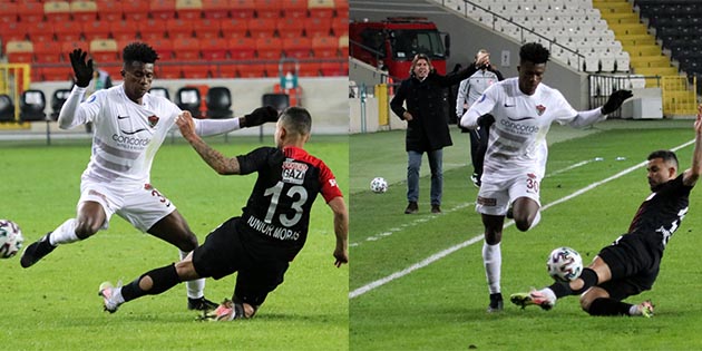 Gaziantep-Hatayspor maçında 2.yarıda oyuna girdi