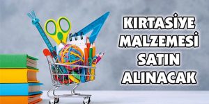 Kırtasiye Malzemesi Satın Alınacak