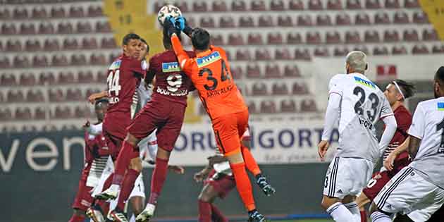 Hatayspor,lider Beşiktaş’la 2-2 berabere