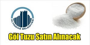 Göl Tuzu Satın Alınacak