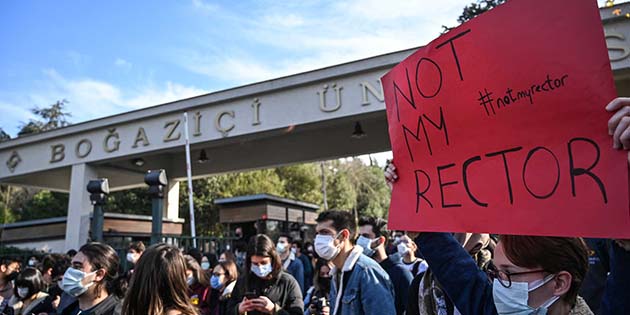 Cumhurbaşkanı’nın, Boğaziçi Üniversitesi Rektörlüğüne