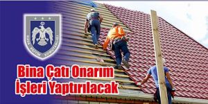 Bina Çatı Onarım İşleri Yaptırılacak