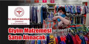 Giyim Malzemesi Satın Alınacak