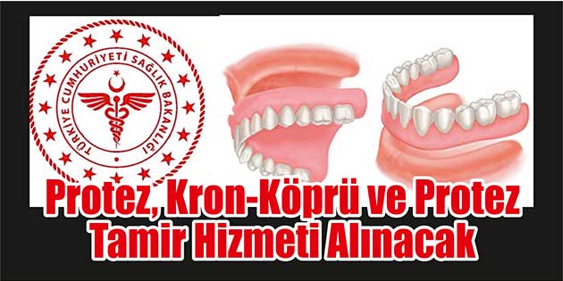Ardahan İl Sağlık Müdürlüğü Merkezi Satınalma, protez, kron-köprü ve protez