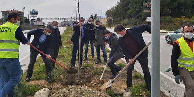 Samandağ Kaymakamı, ilçeye giden