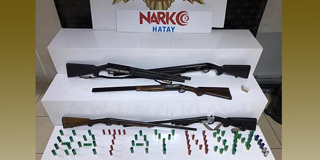 Antakya’da Narkotik Polisi, bir