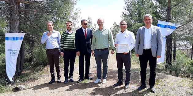 Hatay’da 450 Ağaç Dikildi Alliance ilaç firması ile Hatay Eczacılar