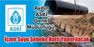 İçme Suyu Şebeke Hattı Yaptırılacak